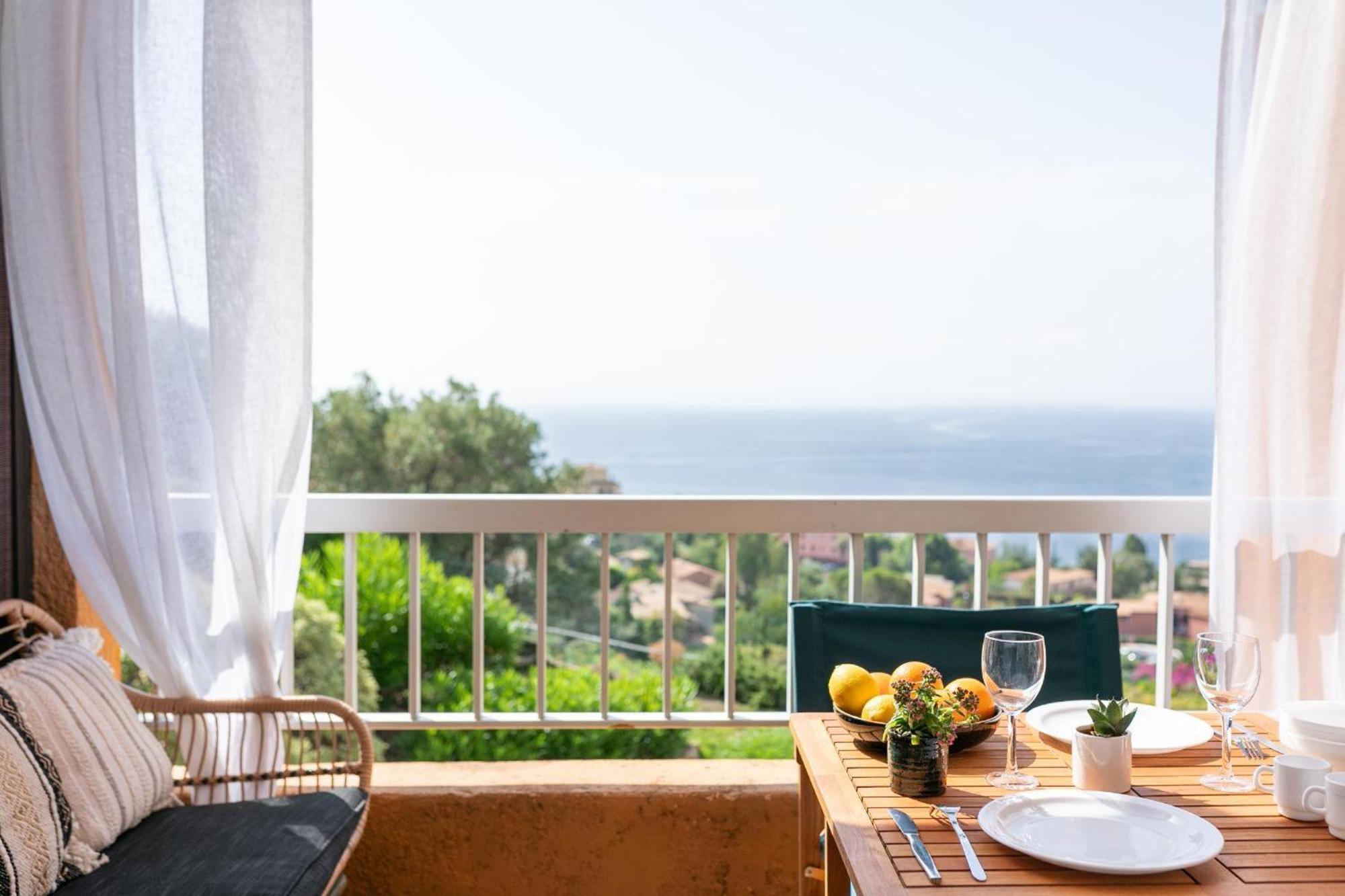 Vue Mer Et Jardin Théoule-sur-Mer Exterior foto